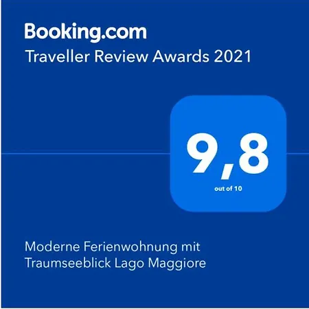 アパート Moderne Mit Traumseeblick Maggiore ルイーノ