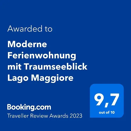 Moderne Mit Traumseeblick Maggiore アパート